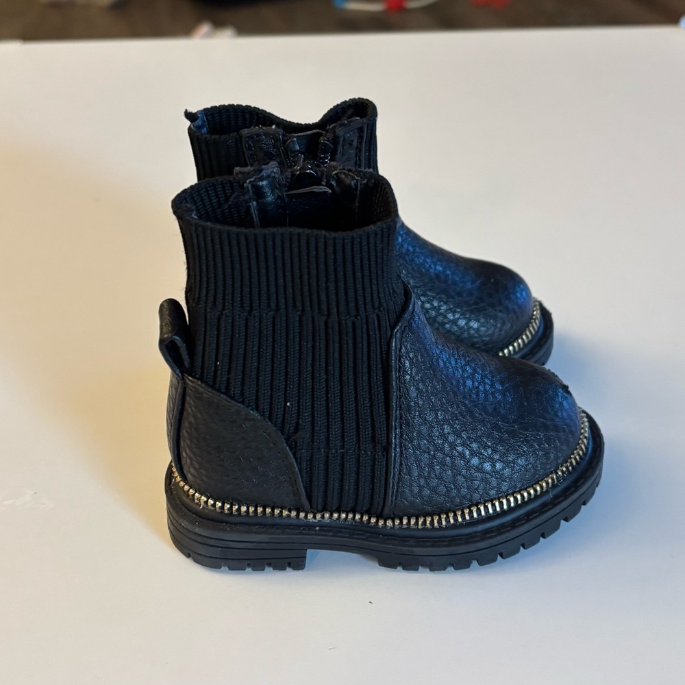 River Island Toddler Girls Sock Ankle Boot Size 3